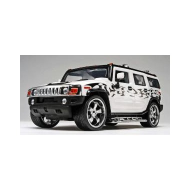 Maquette Hummer H2  California Wheels