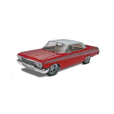 Maquette Chevrolet Impala SS Hardtop 1962, kit 2 en 1