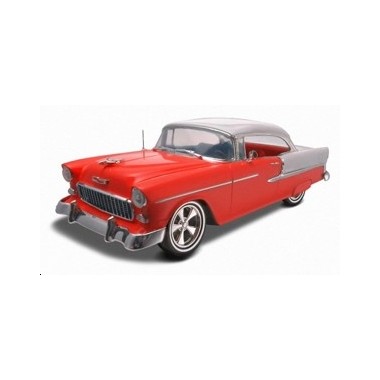Maquette Chevy Bel Air hardtop 1955, kit 2 en 1