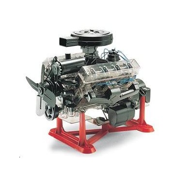 Maquette Moteur V8 intérieur visible