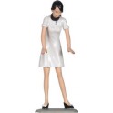 Figurine Pin-Up Susie Brune/Blanc