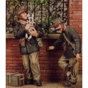 Figurines maquettes Tankistes français, 2ème GM 1940