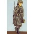 Figurine maquette GI U.S. en manteau, 2ème GM 1944