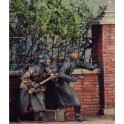 Figurines maquettes Soldats allemand en tenue d'hiver, 2ème GM
