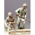 Figurines maquettes USMC à Tarawa, 2ème GM Novembre 1943