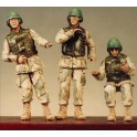 Figurines maquettes Tankistes U.S. M2 Bradley, Epoque moderne