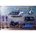 Miniature Eurocopter EC145, Focus, moto, camionnette et figurines Gendarmerie