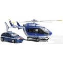 Miniature Eurocopter EC145 + Ford Focus, coffret Gendarmerie