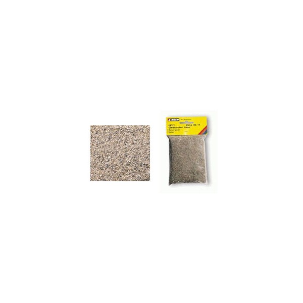NOCH 09367 Red Brown Solid Ballast Stone – 250g For Model Railway Scenery, Scale Layouts