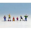 Figurines Enfants Jouant