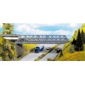 Pont ferroviaire métallique 1 voie 36 cm