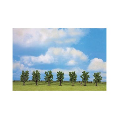 Arbres fruitiers verts