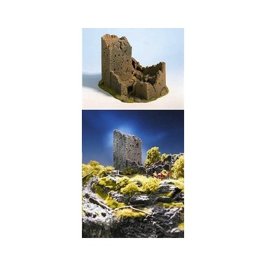 Maquette chateau en ruines