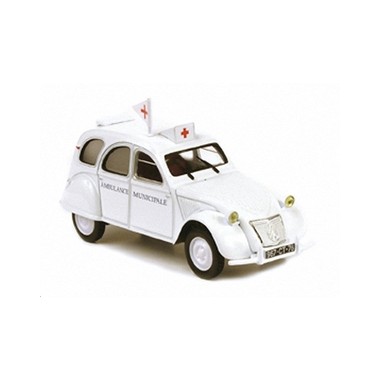Miniature Citroen 2CV Ambulance Française