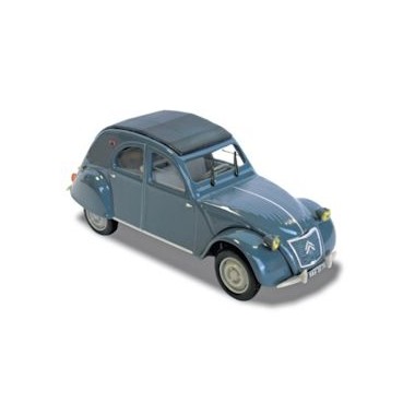 Miniature Citroen 2CV AZLP Bleu glacier 1960