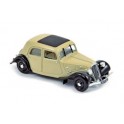 Miniature Citroen Traction 7C Beige/noir 1934