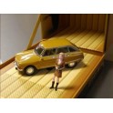 Miniature Citroen Ami 8, coffret 40 ans avec figurine  