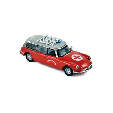 Miniature Citroen ID19 Break Ambulance pompiers 1963