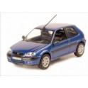 Miniature Citroen Saxo 3 portes Bleue 1996