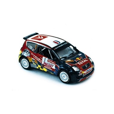 Miniature Citroen C2 Super1600 Loeb 1 Rallye du Var 2008