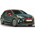 Miniature Citroen DS3 Racing Sébastien Loeb - Noir mat - toit rouge 2012