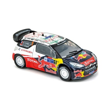 Miniature Citroen DS3 WRC Loeb / Elena 1 Mexique 2011