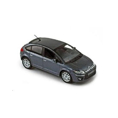 Miniature Citroen C4 gris thorium 2008 Miniature Citroen C4 gris thorium 2008