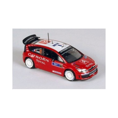 Miniature Citroen C4 WRC Loeb 1 Tour de Corse 2007