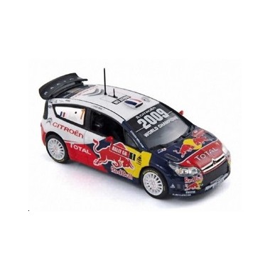 Miniature Citroen C4 WRC Loeb 1 Grande-Bretagne 2009