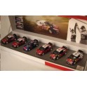 Miniatures Sebastien Loeb, coffret cadeau 6 fois Champion du Monde