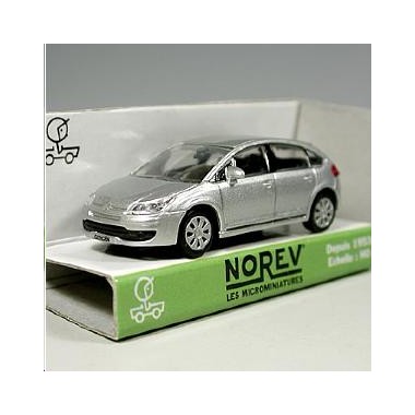 Miniature Citroen C4 Berline Gris métallisé 2004 Miniature Citroen C4 Berline Gris métallisé 2004