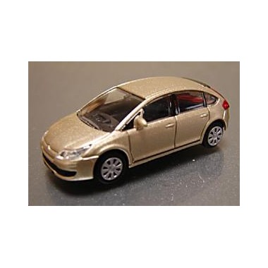 Miniature Citroen C4 Berline Beige métallisé 2004 Miniature Citroen C4 Berline Beige métallisé 2004