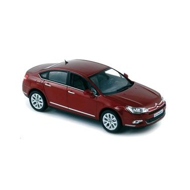 Miniature Citroen C5 Saloon Rouge profond 2008