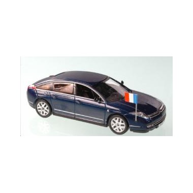 Miniature Citroen C6 Présidentielle 2005 Miniature Citroen C6 Présidentielle 2005