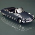 Miniature Citroen DS 19 Cabriolet Bleu antarctique 1961