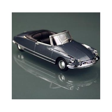 Miniature Citroen DS 19 Cabriolet Bleu antarctique 1961