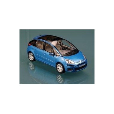 Miniature Citroen C4 Picasso 5 Sieges Toit verre Bleu Tivoli 2007 Miniature Citroen C4 Picasso 5 Sieges Toit verre Bleu Tivoli 2007