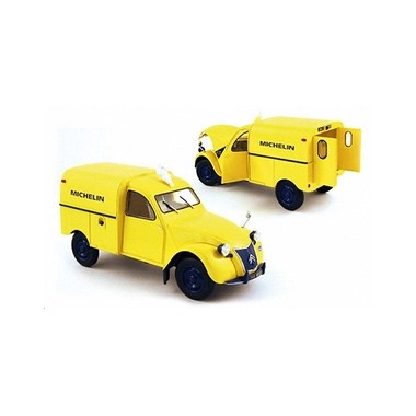 Miniature Citroen 2CV Camionnette Michelin