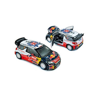 Miniature Citroen DS3 WRC Loeb / Elena  1 Grande-Bretagne 2011