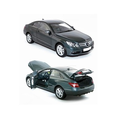 Miniature Mercedes E500 coupé gris Tenorite 2009