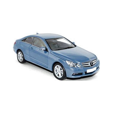Miniature Mercedes E500 Coupé Iridium Silver Metallic 2009