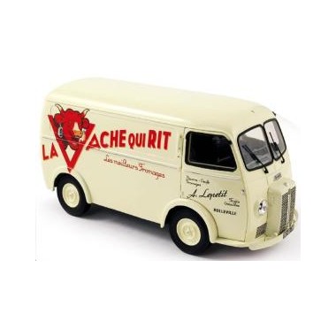 Miniature Peugeot D4A "La Vache qui Rit" 1956 Miniature Peugeot D4A "La Vache qui Rit" 1956