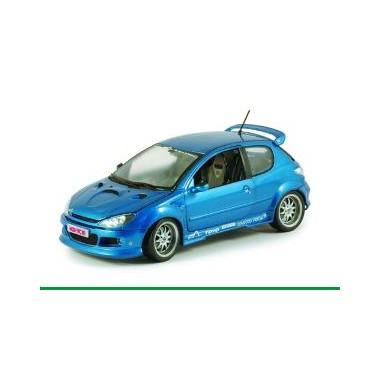 Miniature Peugeot 206 Esquiss'auto Impact R bleu Recif