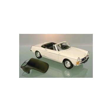 Miniature Peugeot 404 Cabriolet Blanc 1967 Miniature Peugeot 404 Cabriolet Blanc 1967