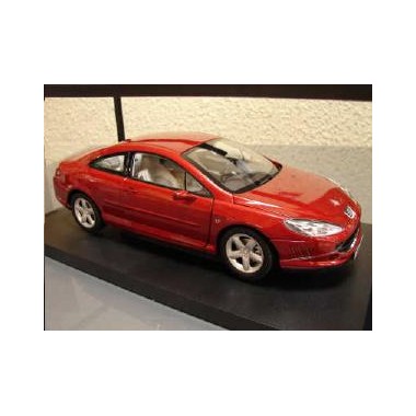 Miniature Peugeot 407 Coupe Rouge 2006 Miniature Peugeot 407 Coupe Rouge 2006