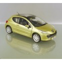 Miniature Peugeot 207 "Griffe" Jaune 2006