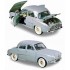 Miniature Renault Dauphine Bleu Azur 1958