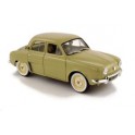 Miniature Renault Dauphine Jaune Parchemin 1958