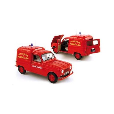 Miniature Renault 4F4 Pompiers 1965
