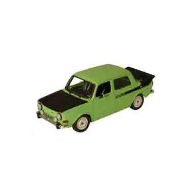 Miniature Simca 1000 Rallye 2 Vert Racing 1976 - francis miniatures